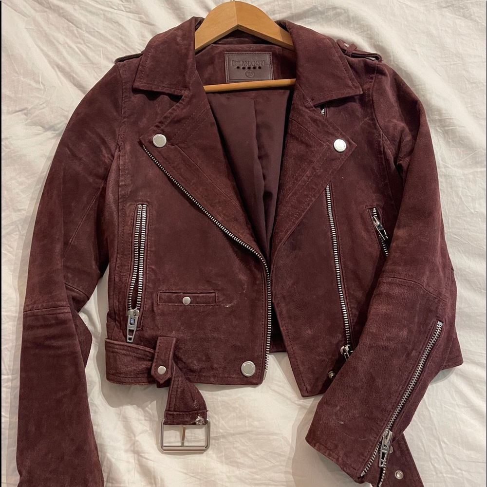 BLANKNYC suede jacket